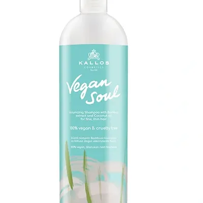 Kallos vegan soul volumizing shampoo 1000 ml
