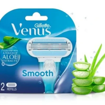 Gillette venus smooth wymienne wkłady aloe 2 szt