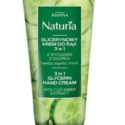Joanna naturia glicerynowy krem do rąk ogórek 100 g