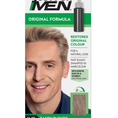 Just for men sandy blond h10 szampon koloryzujący do włosów blond 60g