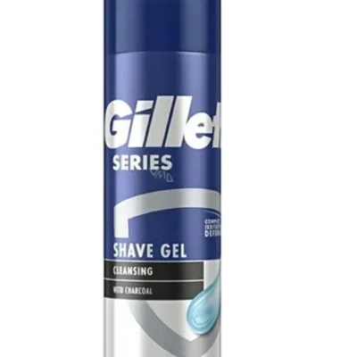Gillette series cleansing żel do golenia z węglem 200 ml