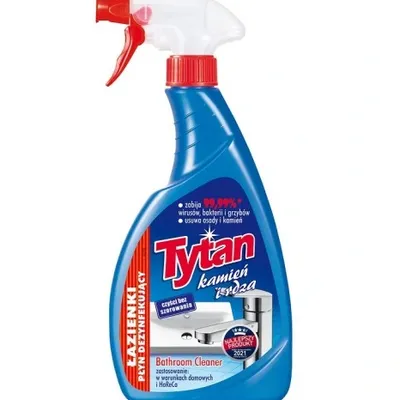 Tytan płyn do mycia łazienek kamień i rdza spray 500 g