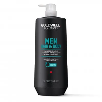 Goldwell dls men hair&body szampon 1000ml