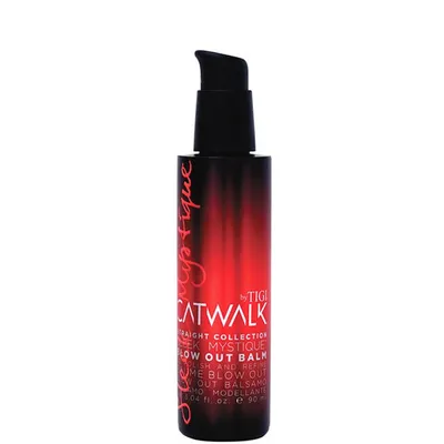 Tigi catwalk sleek mystique blow out balm 90ml balsam wygładzający włosy niesforne i puszące się