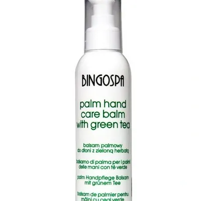 Bingospa balsam palmowy do dłoni z zieloną herbatą 135 g