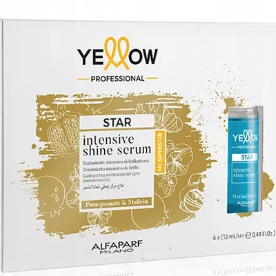 Alfaparf yellow star intensive shine serum 6x13 ml