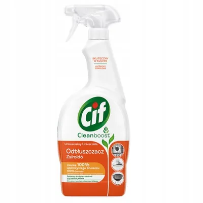 Cif cleanboost uniwersalny odtłuszczacz spray 500 ml