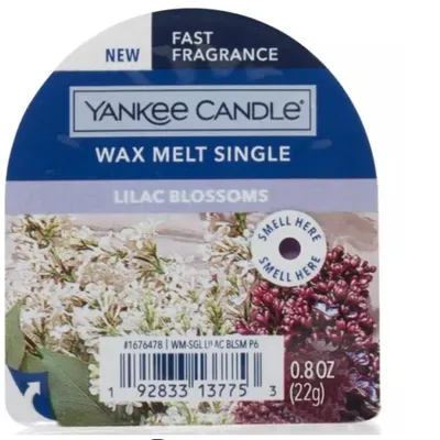 Yankee candle classic wax lilac blossoms 22g