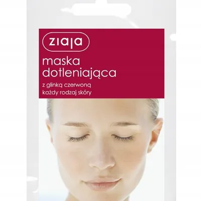Ziaja maseczka z glinką czerwoną dotleniająca 7 ml