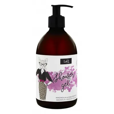 Żel pod prysznic dla kobiet - magnolia i różowy pieprz 500ml