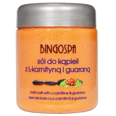 Bingospa sól z guaraną i l-karnityną 580g