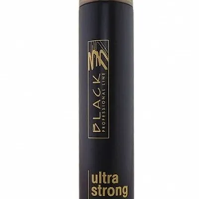 Black ultra strong lakier do włosów 750 ml