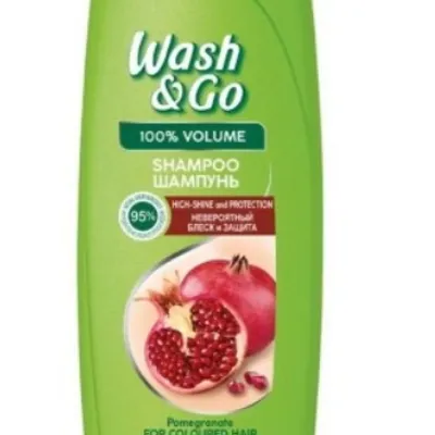 Wash&go szampon pomegranate 360 ml