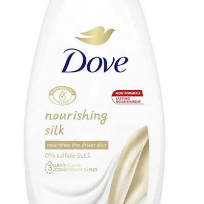 Dove żel pod prysznic smooth skin&silk effect 450 ml