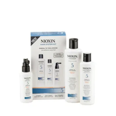 Nioxin 5 trialkit starter-set system zestaw 150ml+150ml+50ml