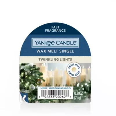 Yankee candle classic wax twinkling lights 22g