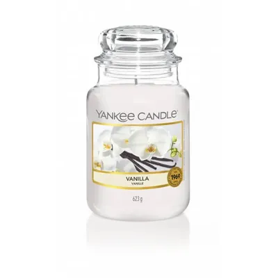 Yankee candle vanilla słoik duży 623g
