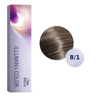Wella illumina color 8/1 farba 60ml