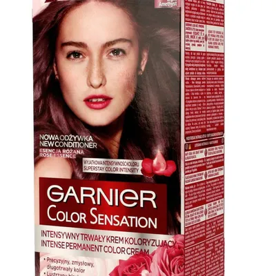 Garnier color sensation farba do włosów 7.20 jasny ametyst light