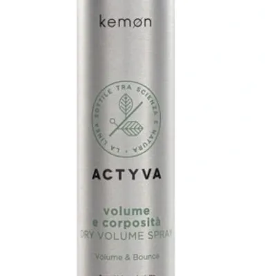 Kemon actyva volume & bounce dry spray 200 ml