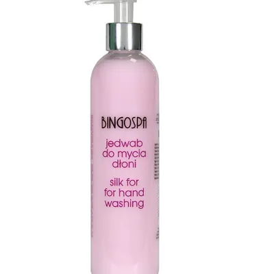 Bingospa silk mleczko z jedwabiem do mycia dłoni 300ml