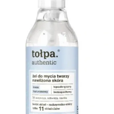 Tołpa authentic hipoalergiczny żel do mycia twarzy nawilżający 195 ml