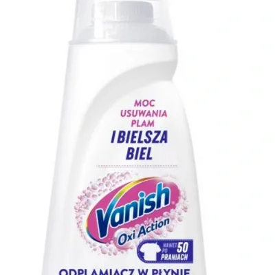 Vanish oxi action odplamiacz w żelu do bieli 1 l
