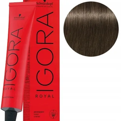 Schwarzkopf farba igora royal 60ml 5-0 60ml jasny brąz naturalny