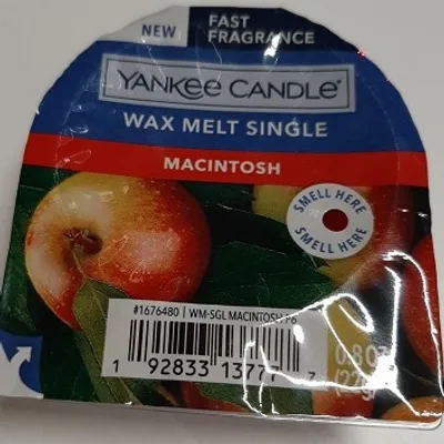 Yankee candle classic wax macintosh 22g