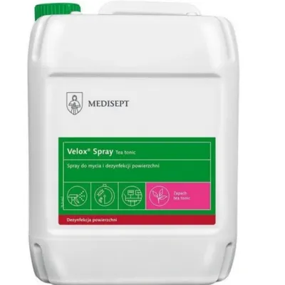 Velox spray tea tonic 5 l preparat do dezynfekcji powierzchni MEDISEPT