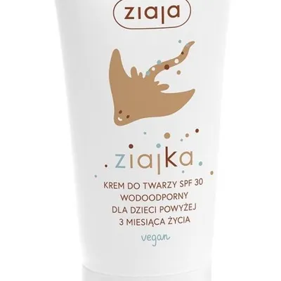Ziajka krem do twarzy spf 30 wodoodporny dla dzieci powyżej 3 miesiąca życia 50 ml