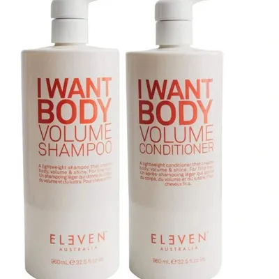Eleven australia i want body volume zestaw 2x 960ml