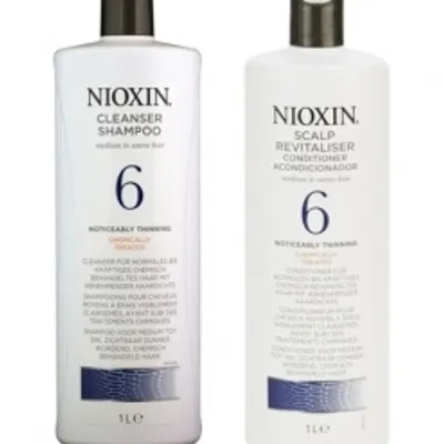 Nioxin 6 zestaw duo 2x1000ml szampon+odżywka