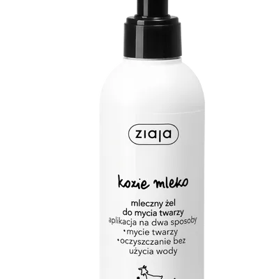 Ziaja kozie mleko. mleczny żel do mycia twarzy 200 ml