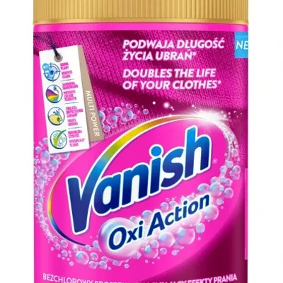 Vanish oxi action proszek pink 625 g odplamiacz do koloru