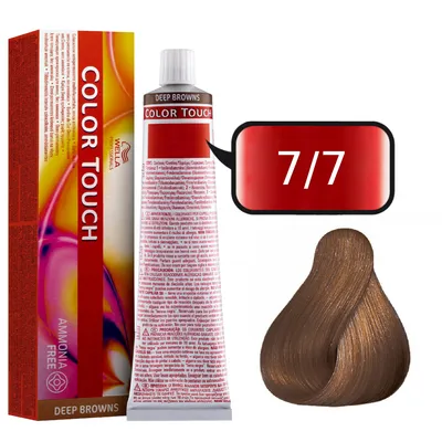 Wella color touch farba 60 ml 7/7