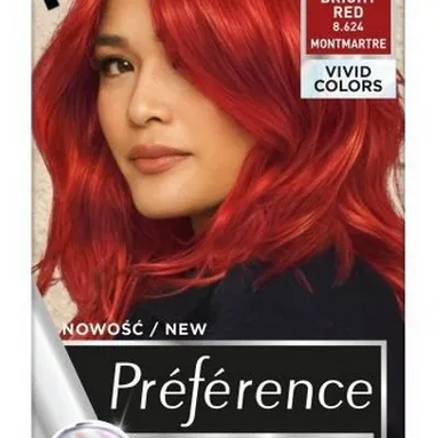 L'oreal paris recital farba do włosów bright red 8.624 vivid colors