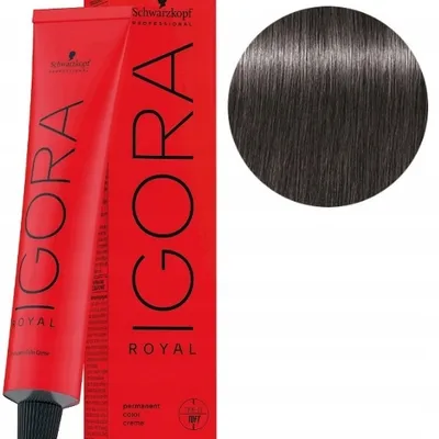 Schwarzkopf farba igora royal 60ml 6-12 ciemny blond cendre popielaty