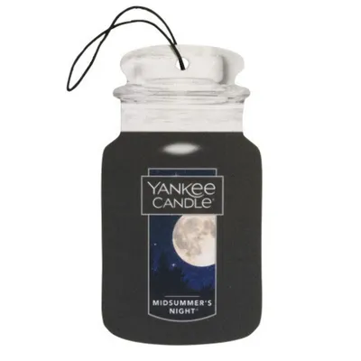 Yankee candle car jar single midsummer's night