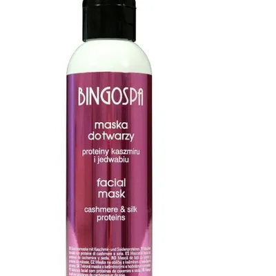 Bingo spa maska do twarzy.proteiny kaszmiru i jedwabiu 150g