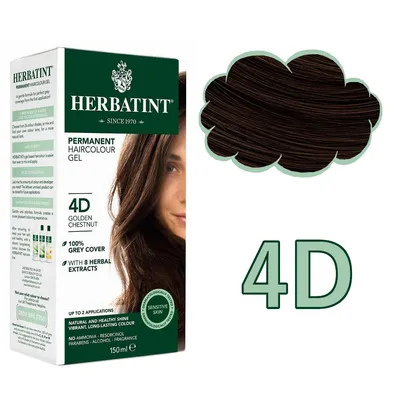 Herbatint farba 4d złoty kasztan 150 ml