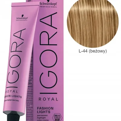 Schwarzkopf farba igora royal fashion lights farba nr. l-44 60ml