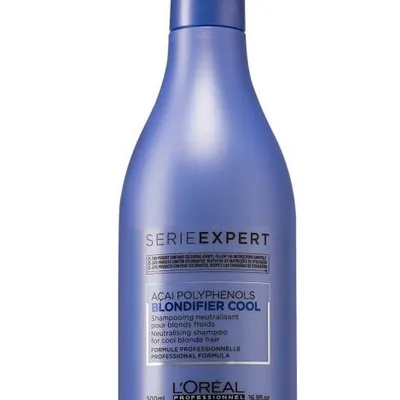 Loreal blondifier cool szampon neutralizujący żółte odcienie do włosów rozjaśnianych 500 ml