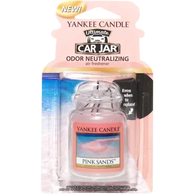 Yankee candle car jar ultimate pink sands