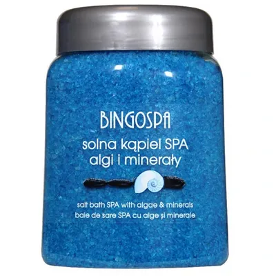 Bingospa salt bath spa - solna kąpiel spa z algami i minerałami - 850 g