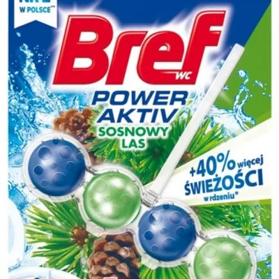 Bref power aktiv wc kostka zapachowa pine 50 g