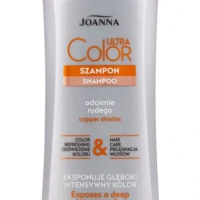 Joanna ultra color szampon odcienie rudego 200 ml
