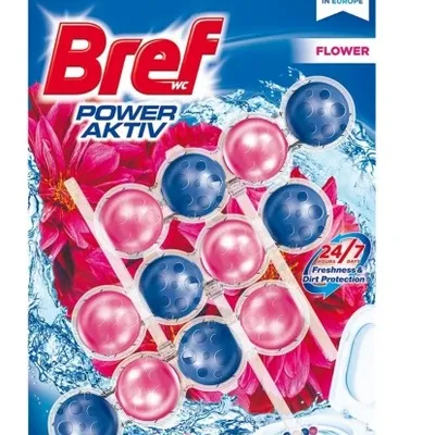 Bref power aktiv flower 3 x 50 g zawieszka do wc