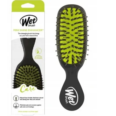 Wet brush mini shine enhancer black szczotka black lime
