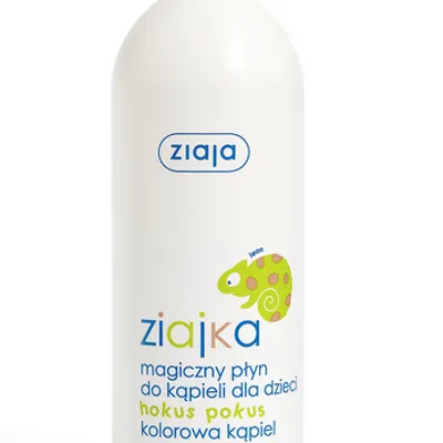 Ziajka magiczny płyn do kąpieli dla dzieci hokus pokus kolorowa kąpiel 400 ml